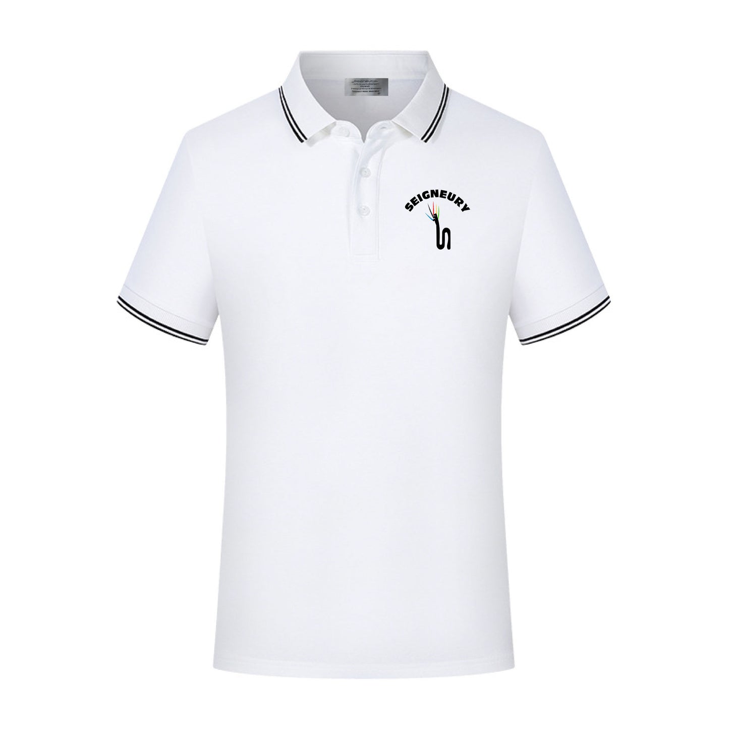 Polo sport golf UNISEX à manche courte logo broder haute qualité