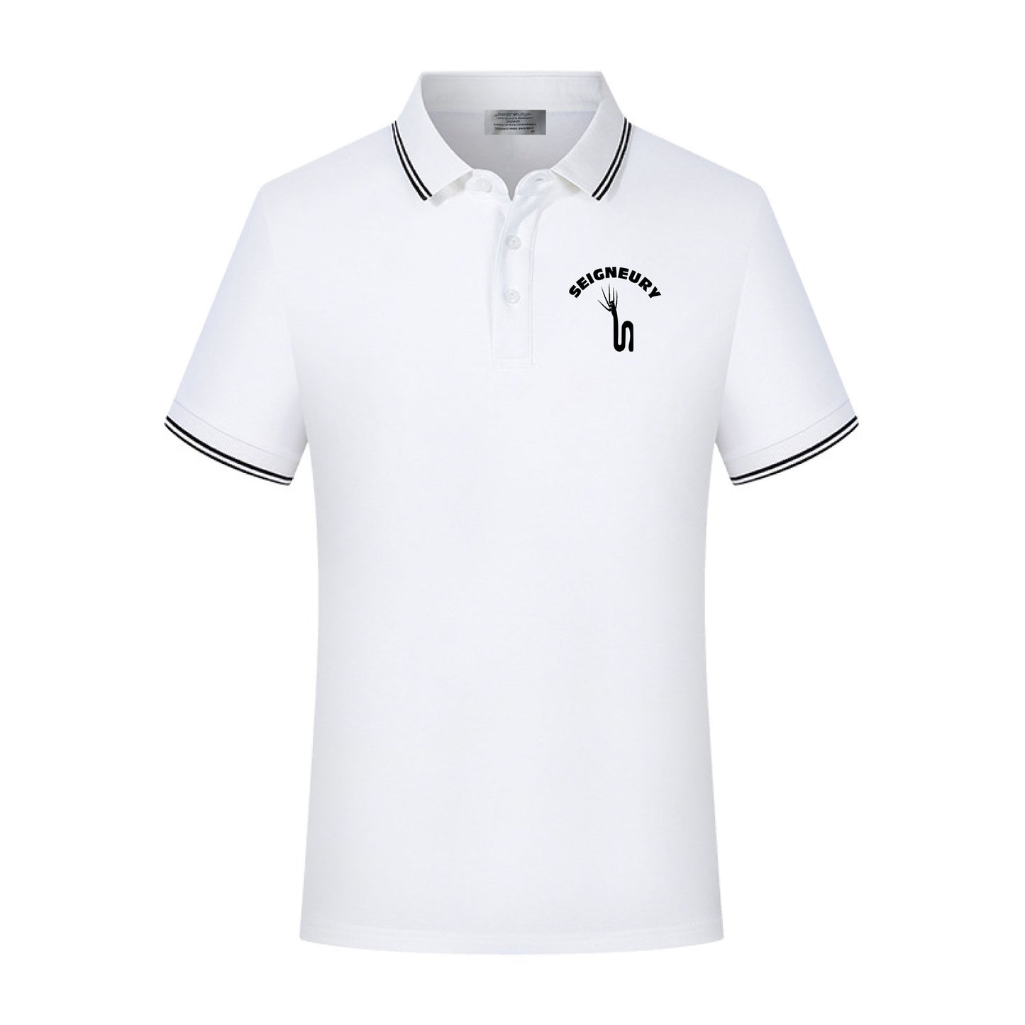 Polo Golf UNISEX Respirant Cotton Haute Qualité Logo Broder Gamme Or