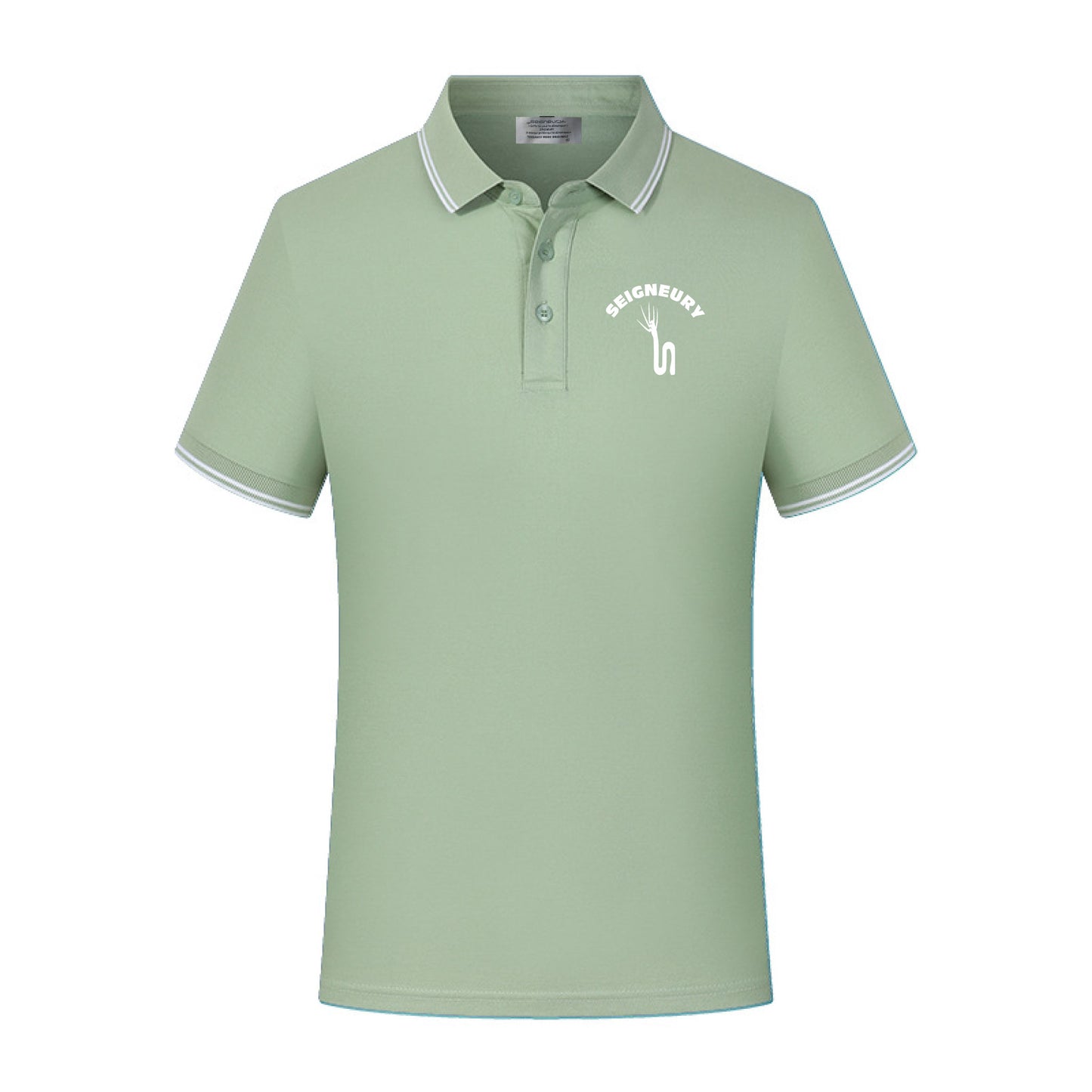 Polo Golf UNISEX Respirant Cotton Haute Qualité Logo Broder Gamme Or
